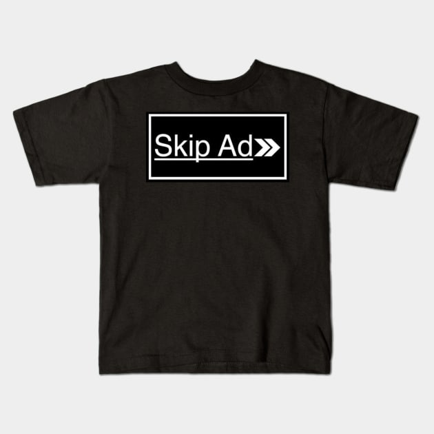 SKIP AD Kids T-Shirt by SayItProud